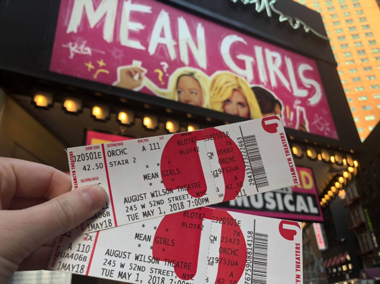 Tickets of Mean Girls on Broadway