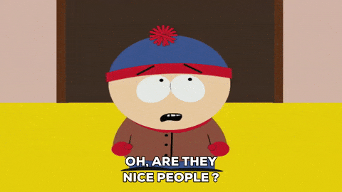 Animated Gif of Stan from South Park saying 