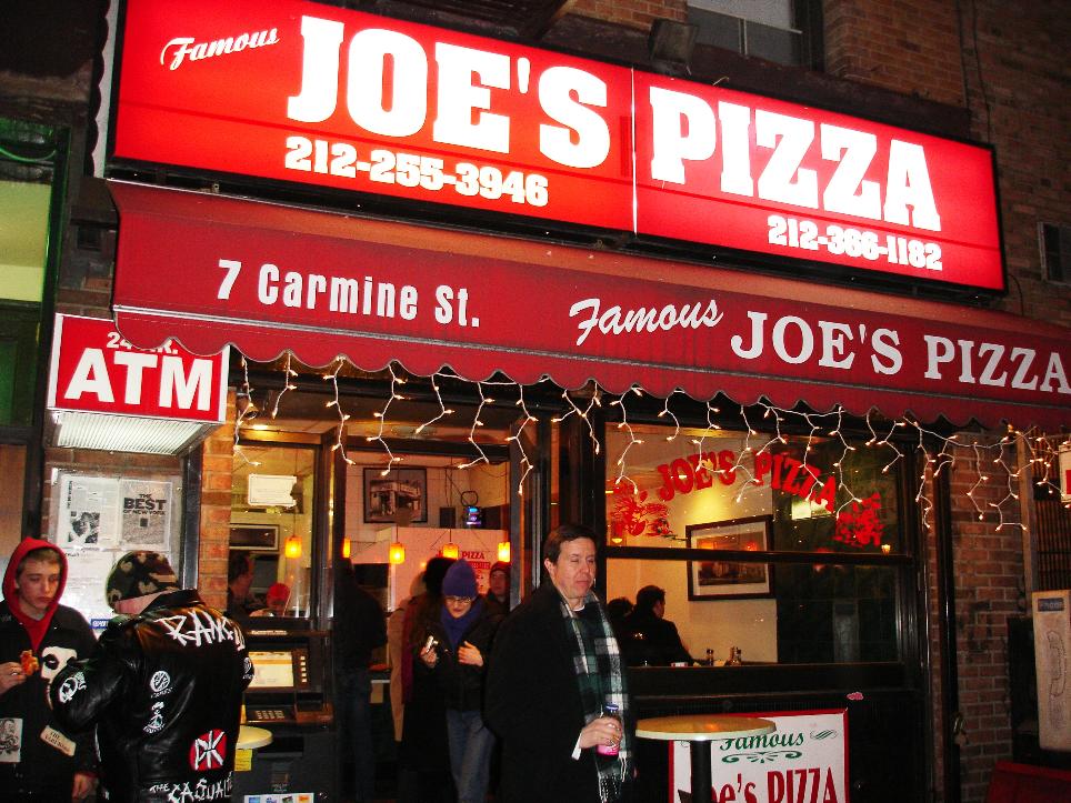 Picture of Joe's Pizza store front