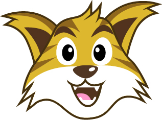 nyu bobcat smiling emoji