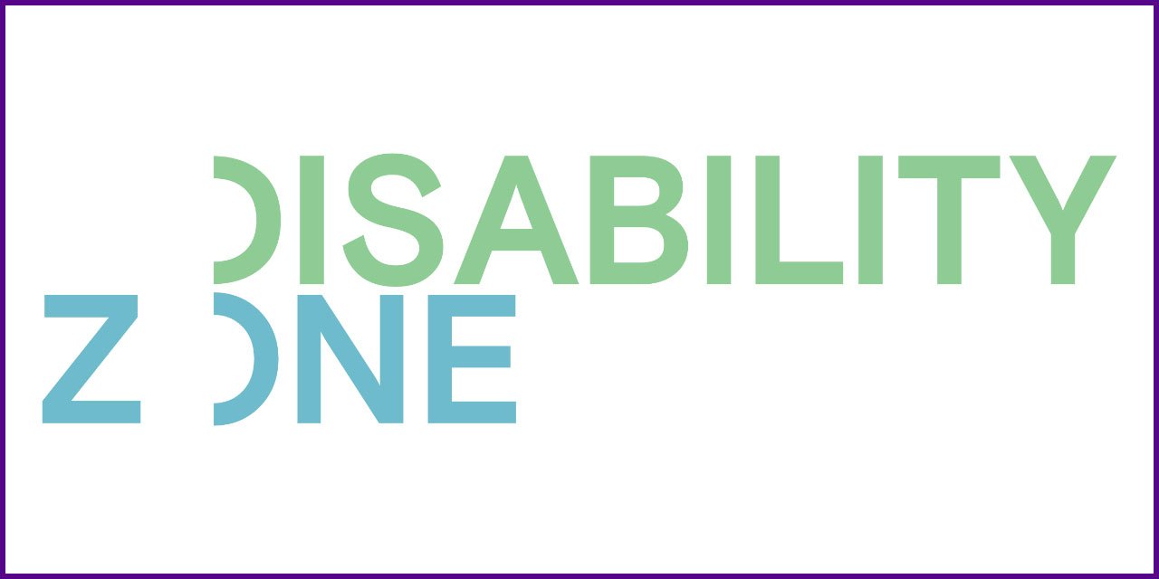 The Disability Zone logo.