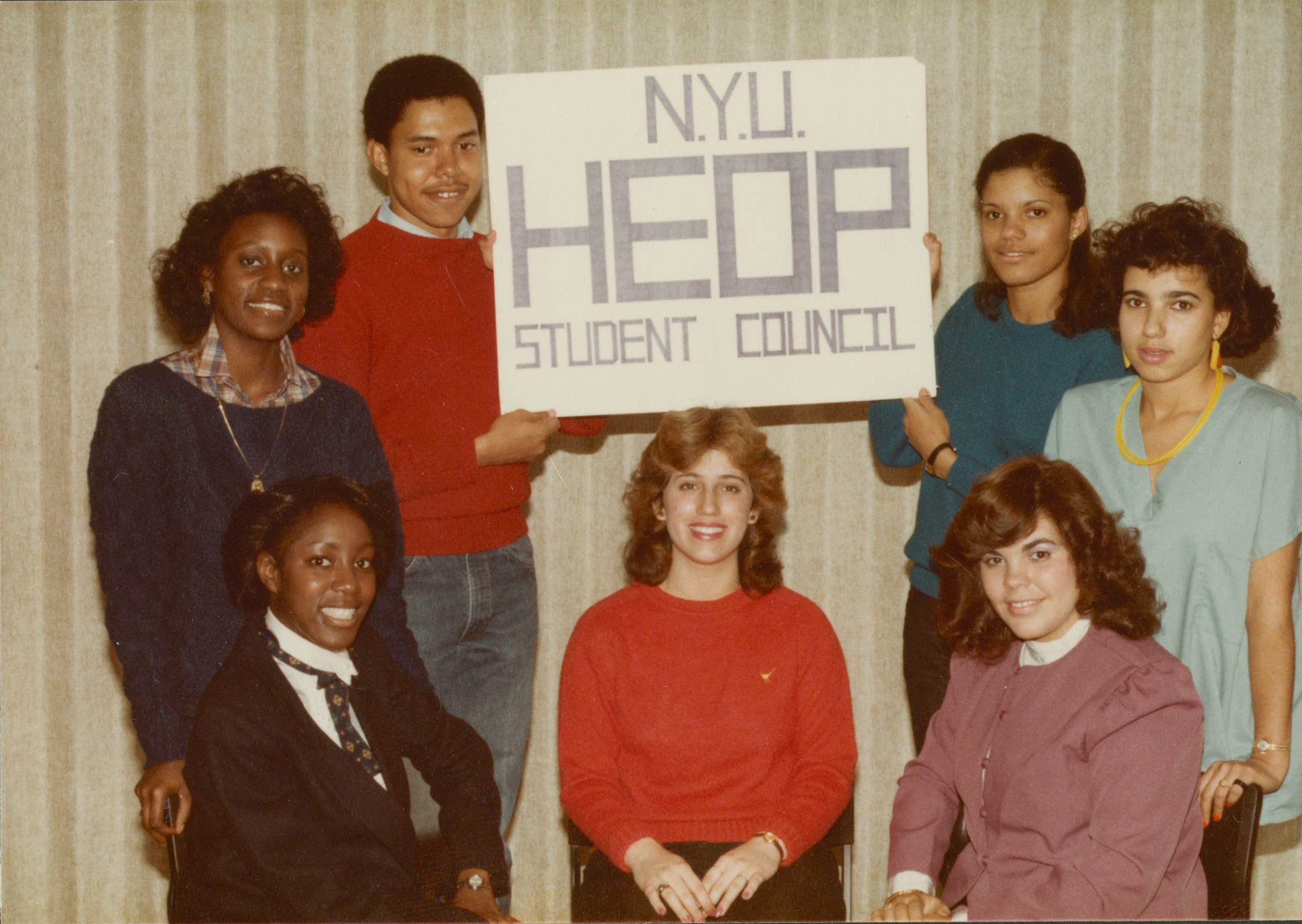 NYU HEOP student council photo.