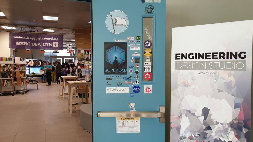 NYU Abu Dhabi's Engineering Design Studio.