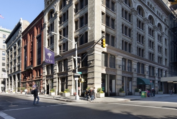 79 Washington Square East on West 4th Street, the Paulette Goddard Residence Hall