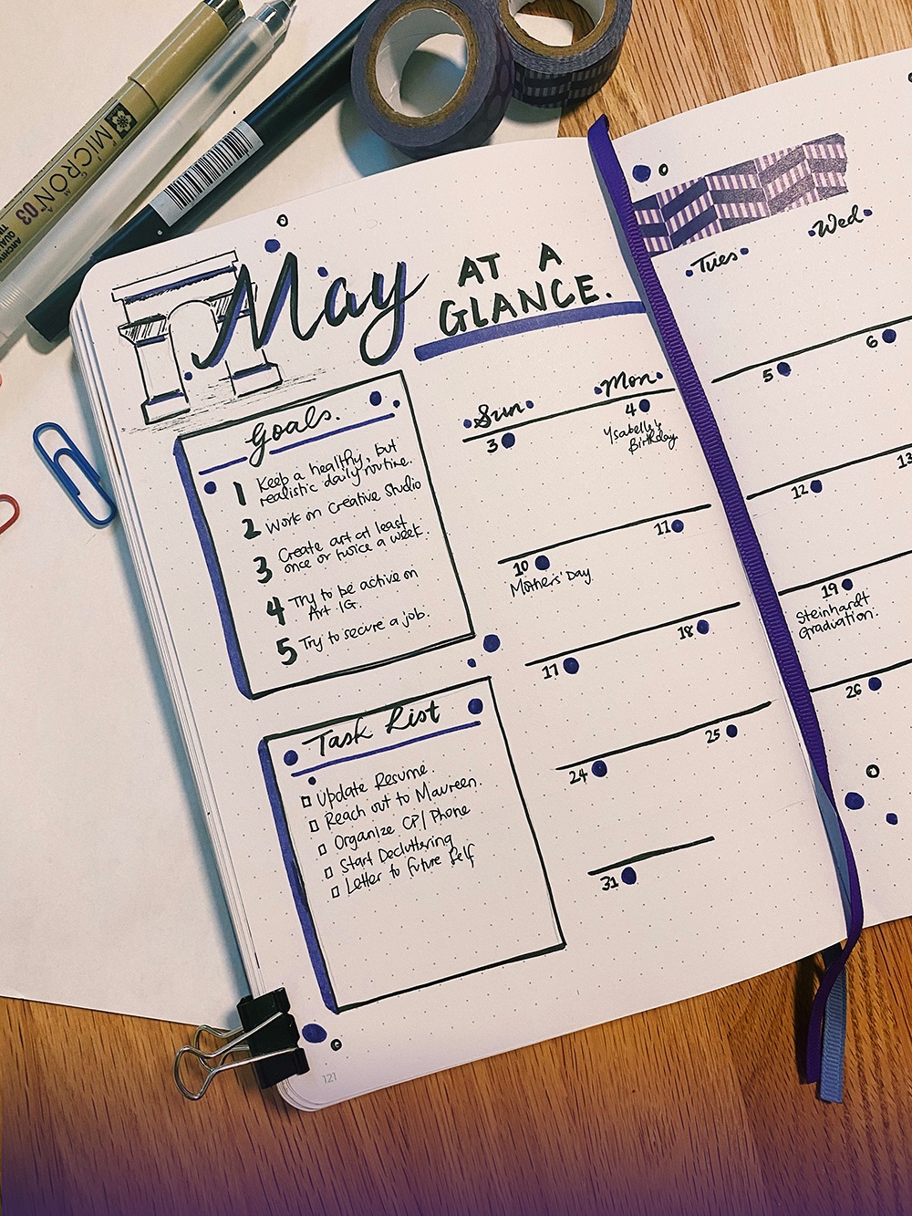 May: Month at Glance