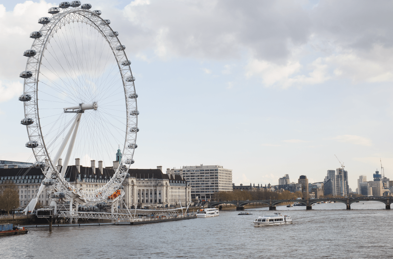 A view of a London waterway