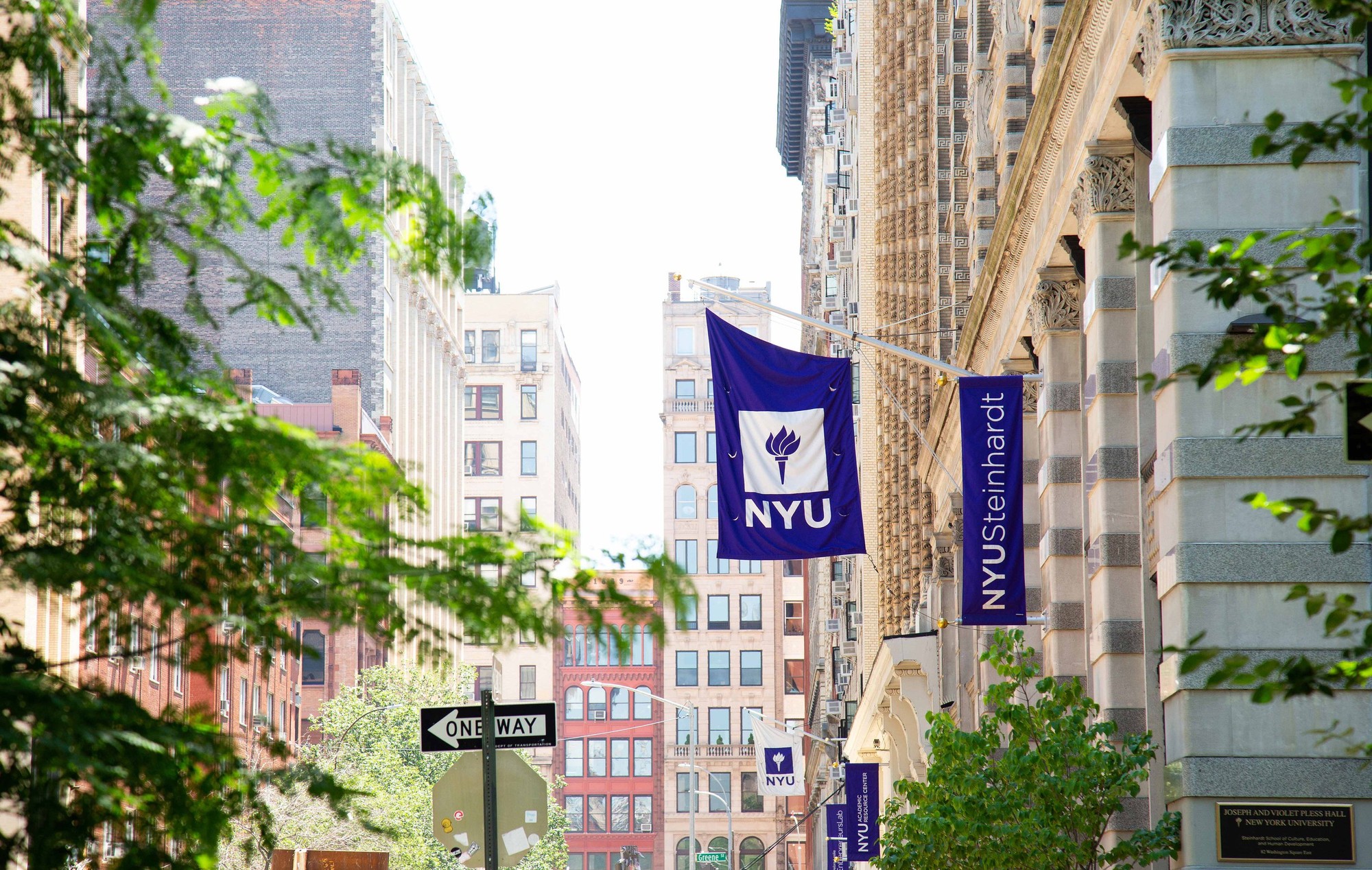 The NYU campus in New York City.
