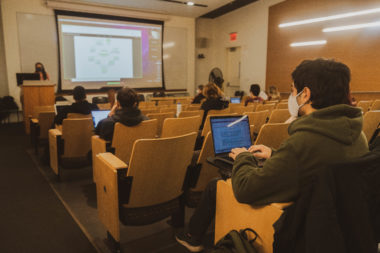 Students in classroom