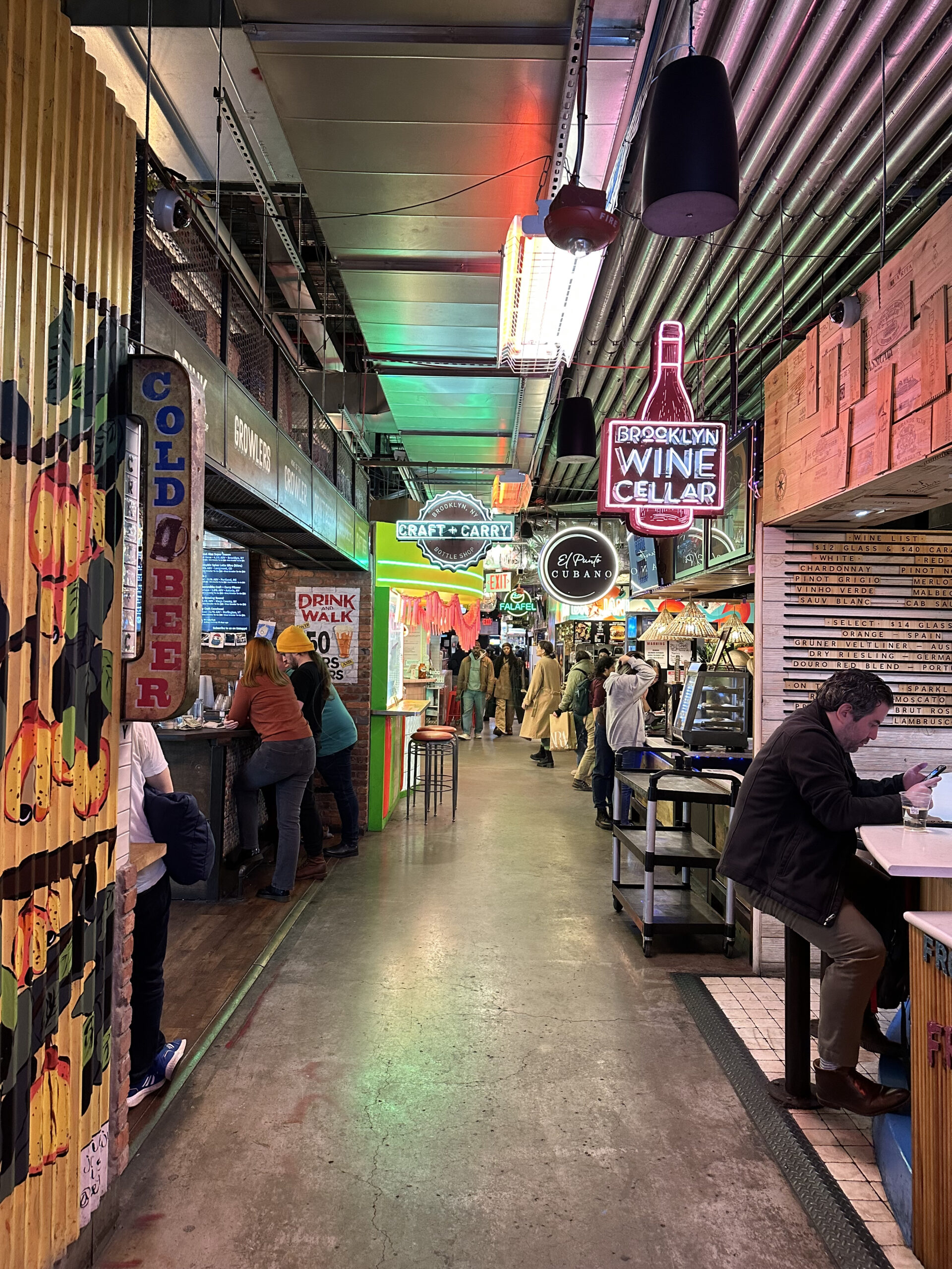 DeKalb Market Hall, an eatery located in Brooklyn.