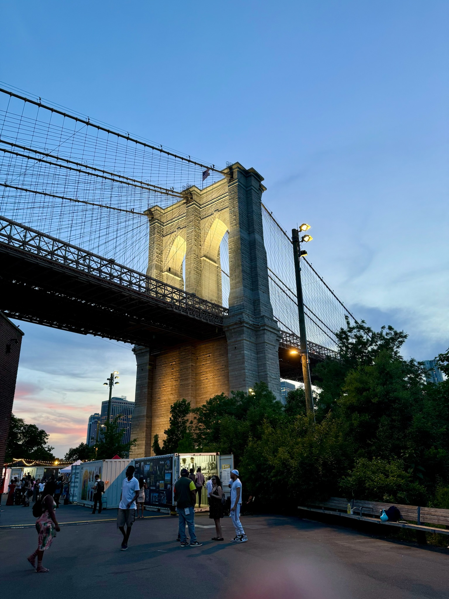 The Brooklyn Bridge