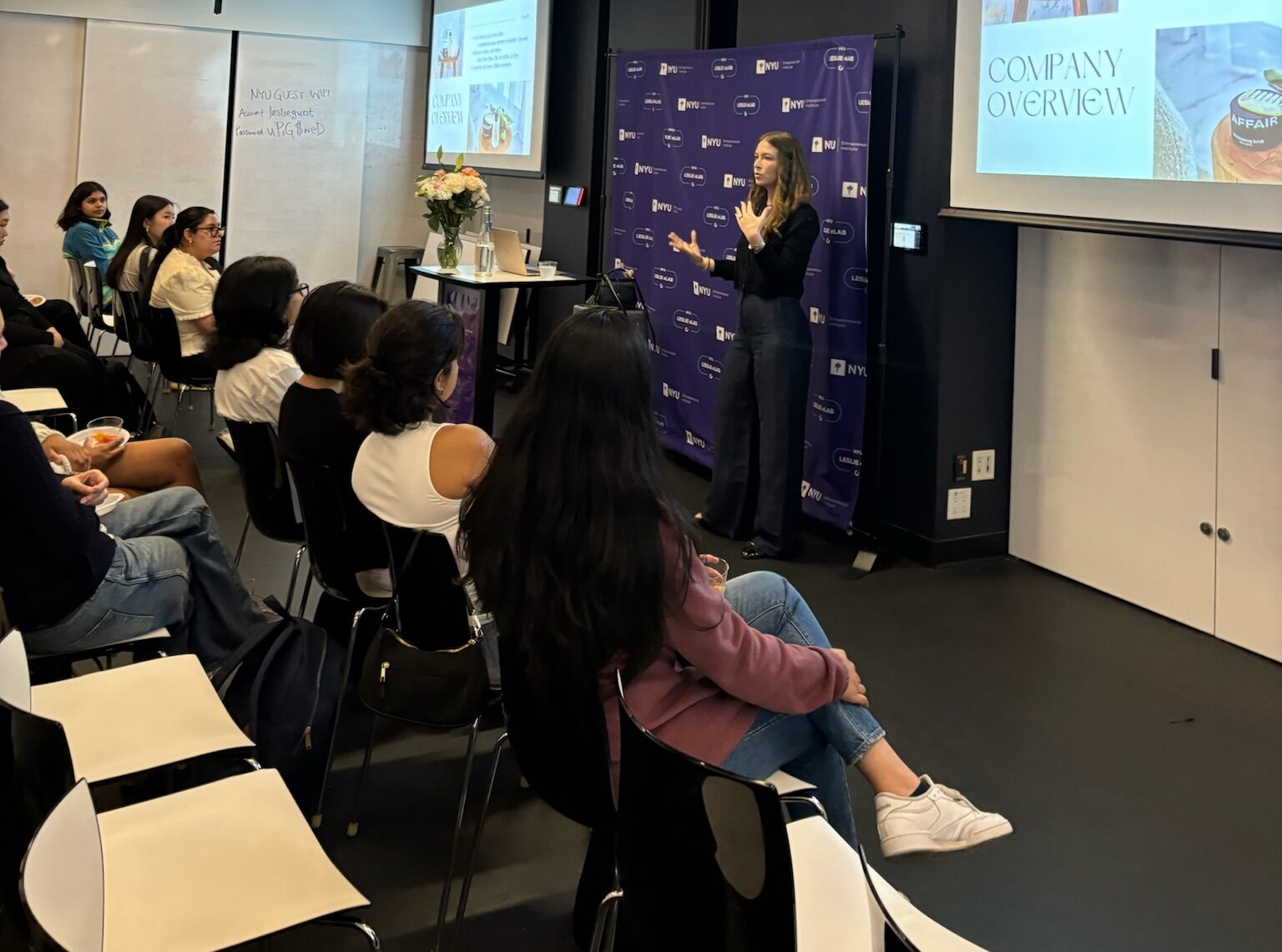 First women founders speaker event