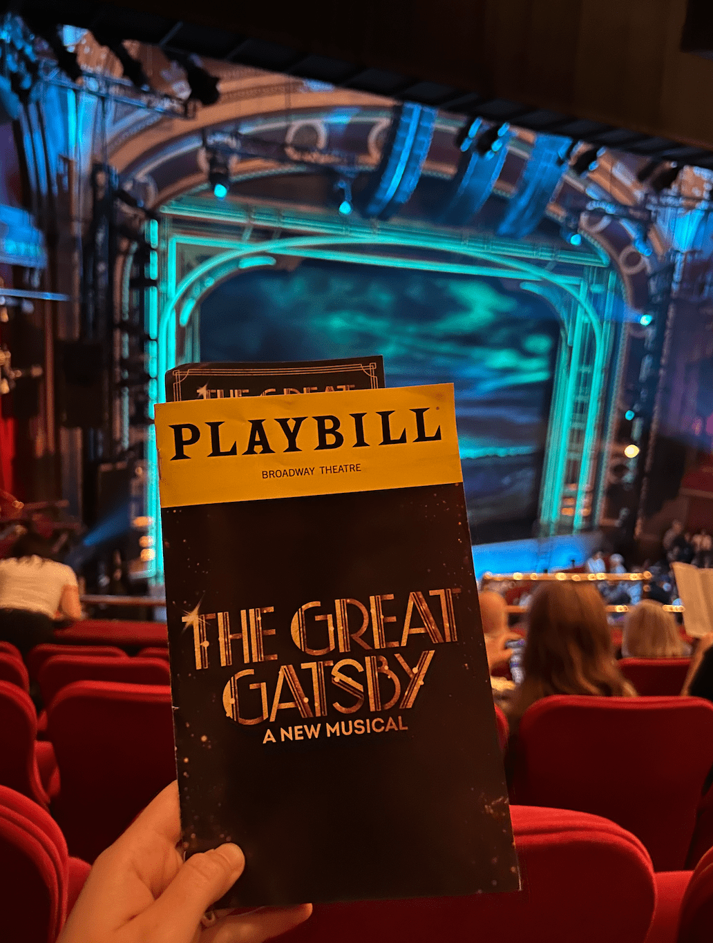 Great Gatsby Playbill