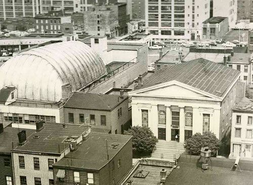 Wunsch Building under construction