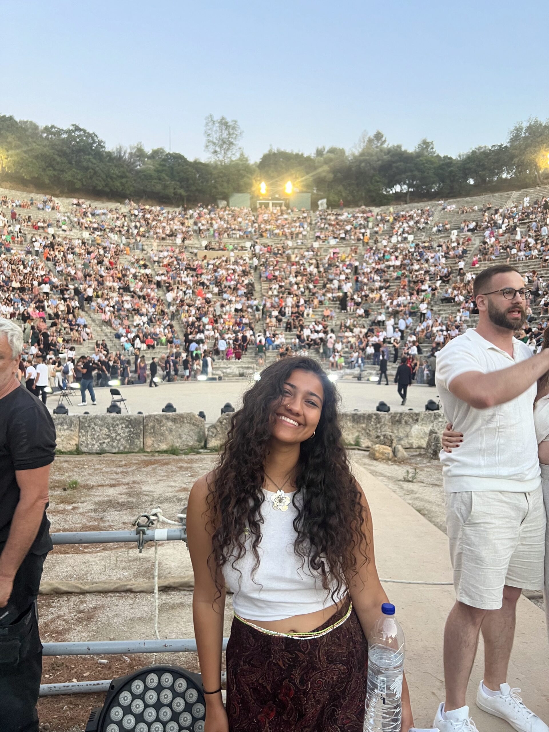 My NYU Athens travels last summer at the Theatre of Epidarus!!!