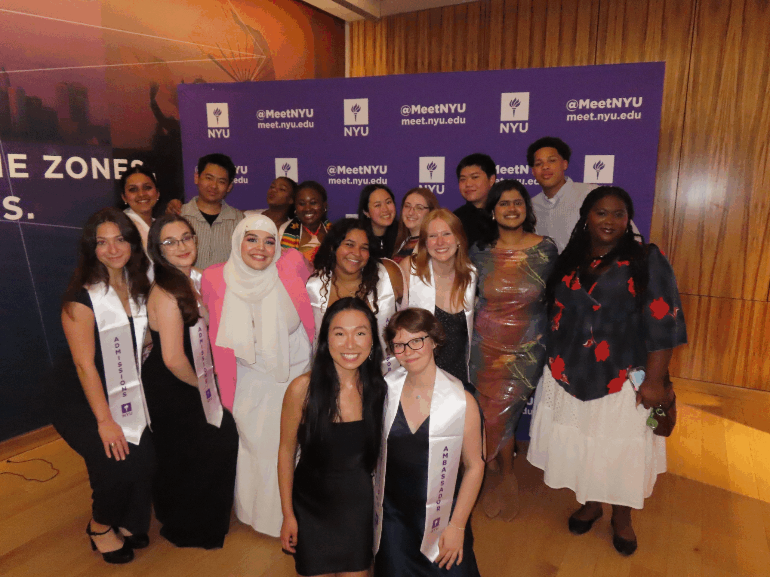 Celebrating supervisors at a private event