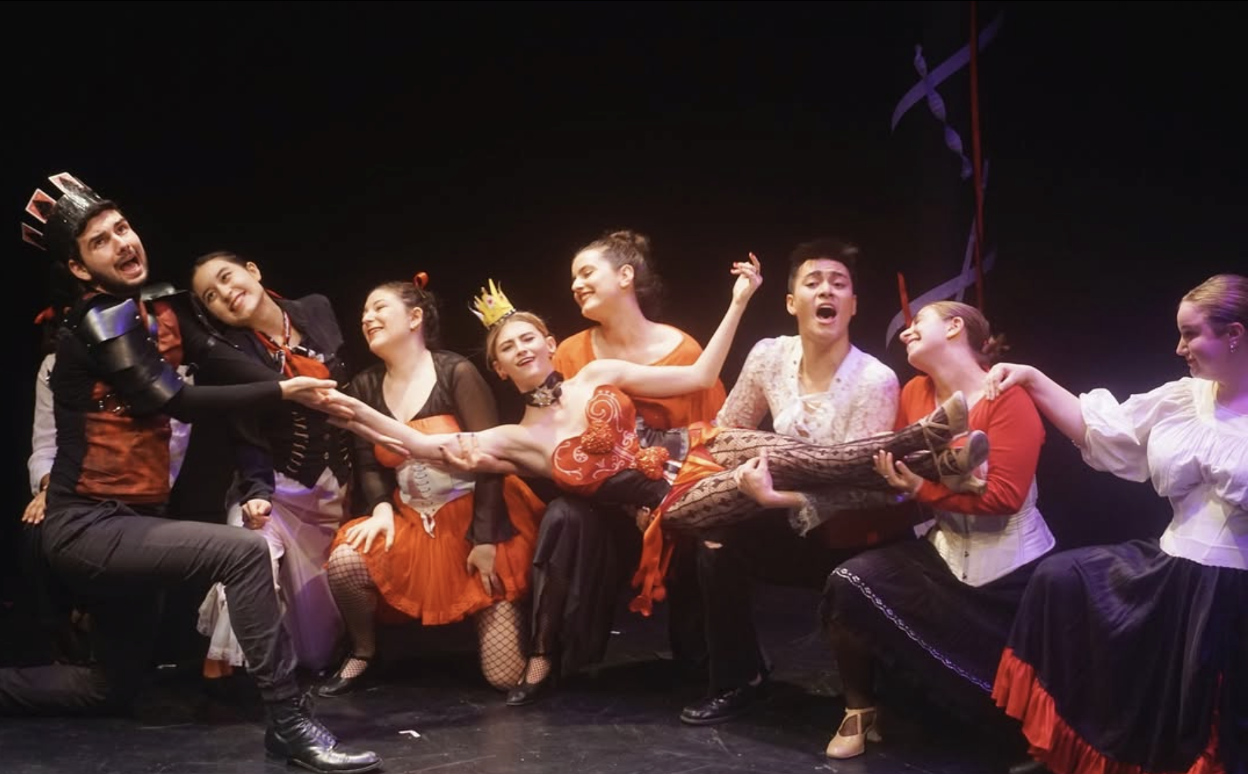 A scene from Uproar's production of the musical Pippin.