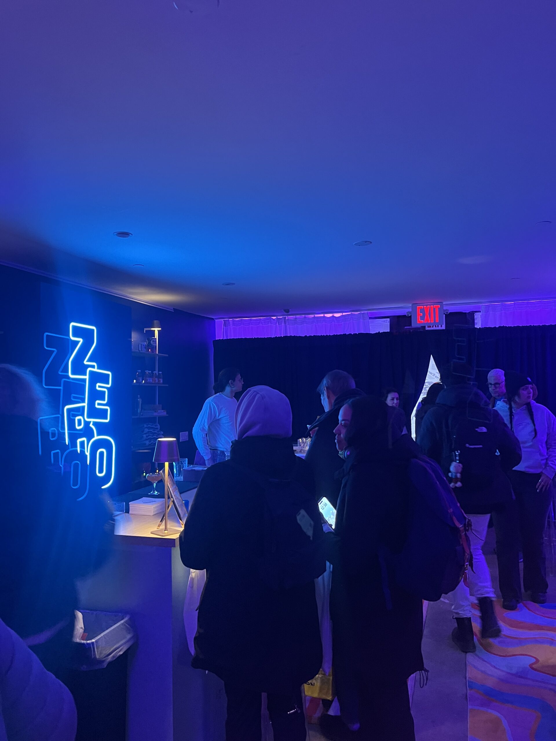 The Welch's Free Drink Lounge!