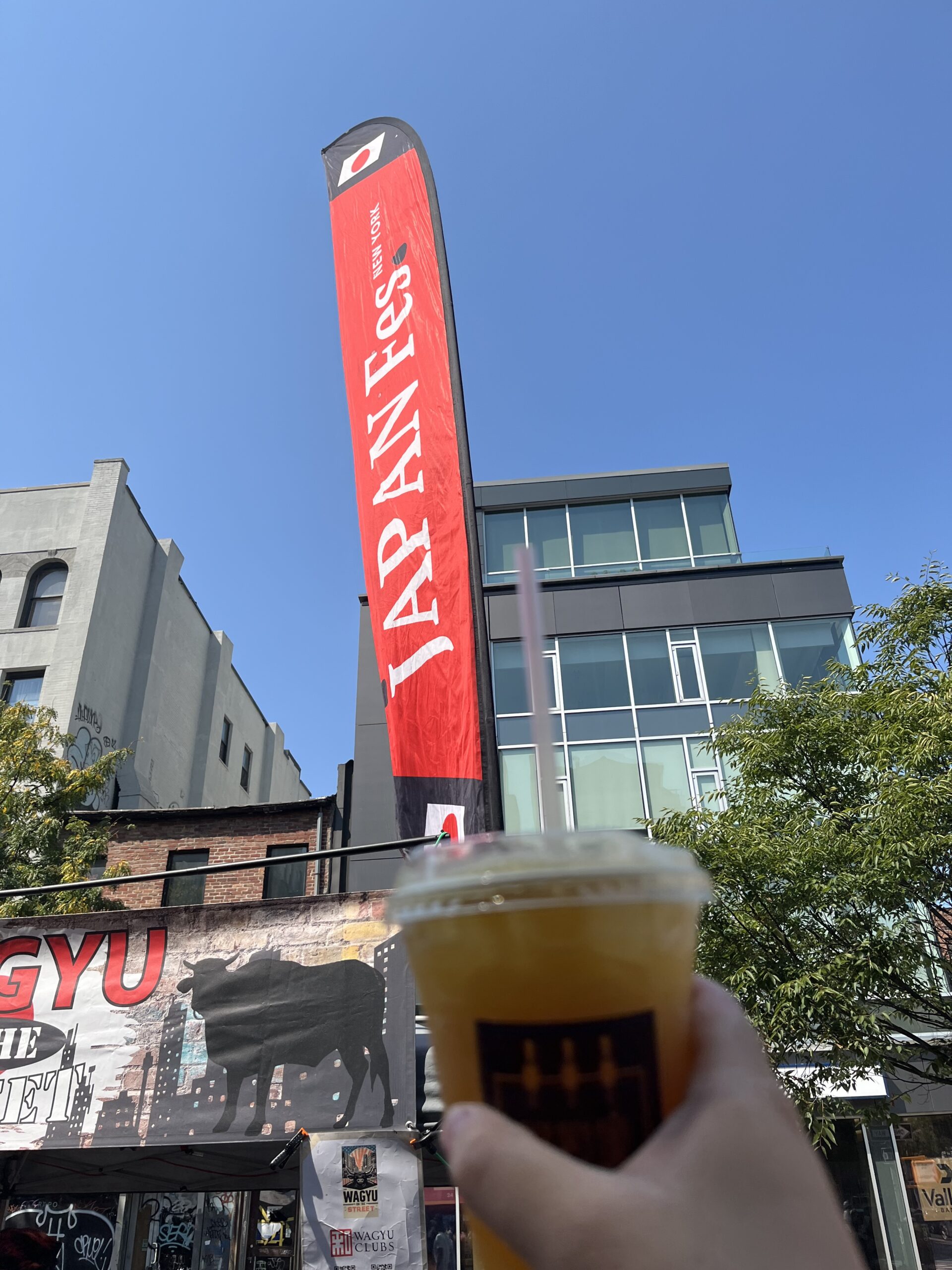 Mango Tea From Whistle & Fizz Vendor!