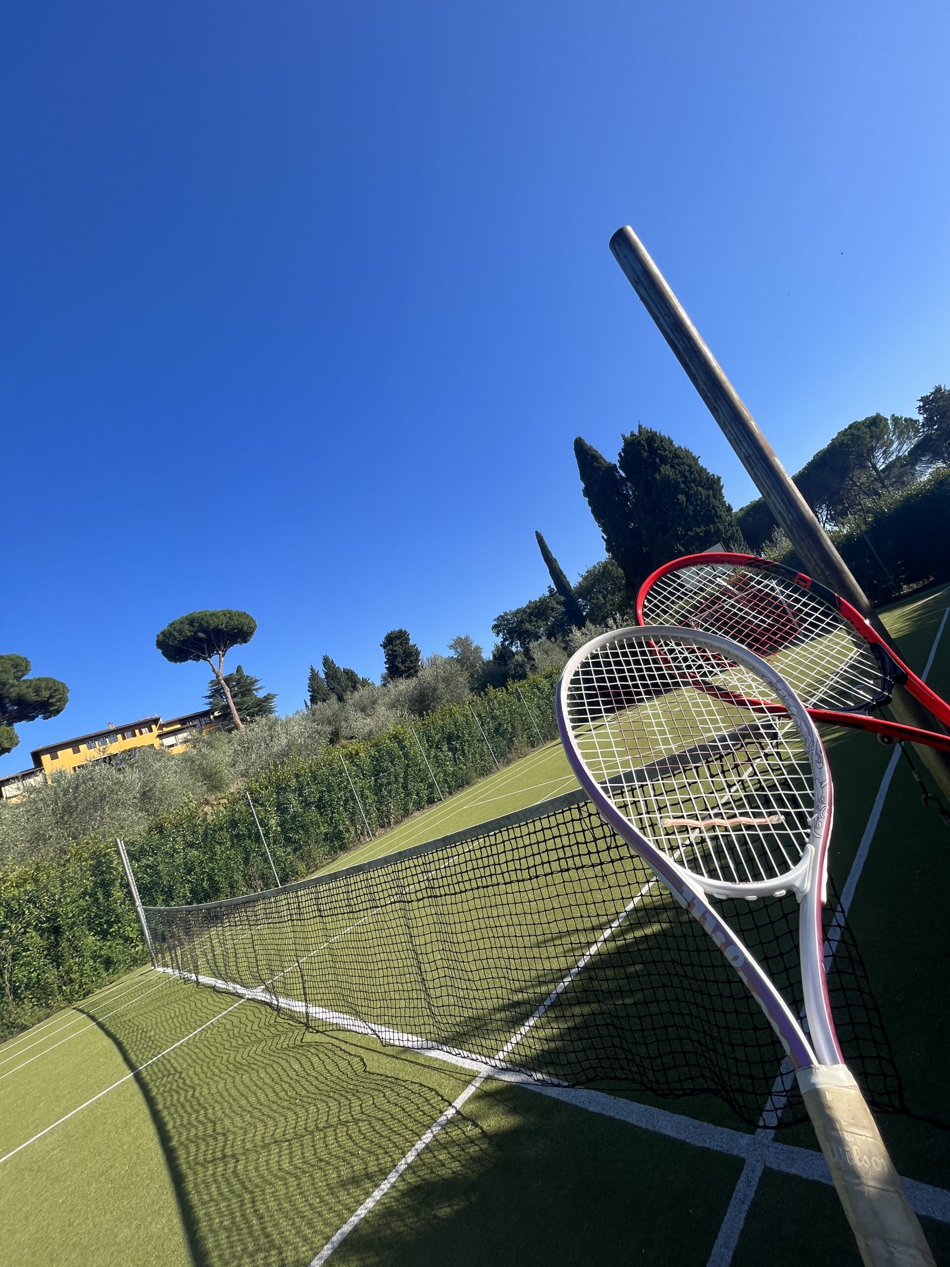 Outdoor multisport court